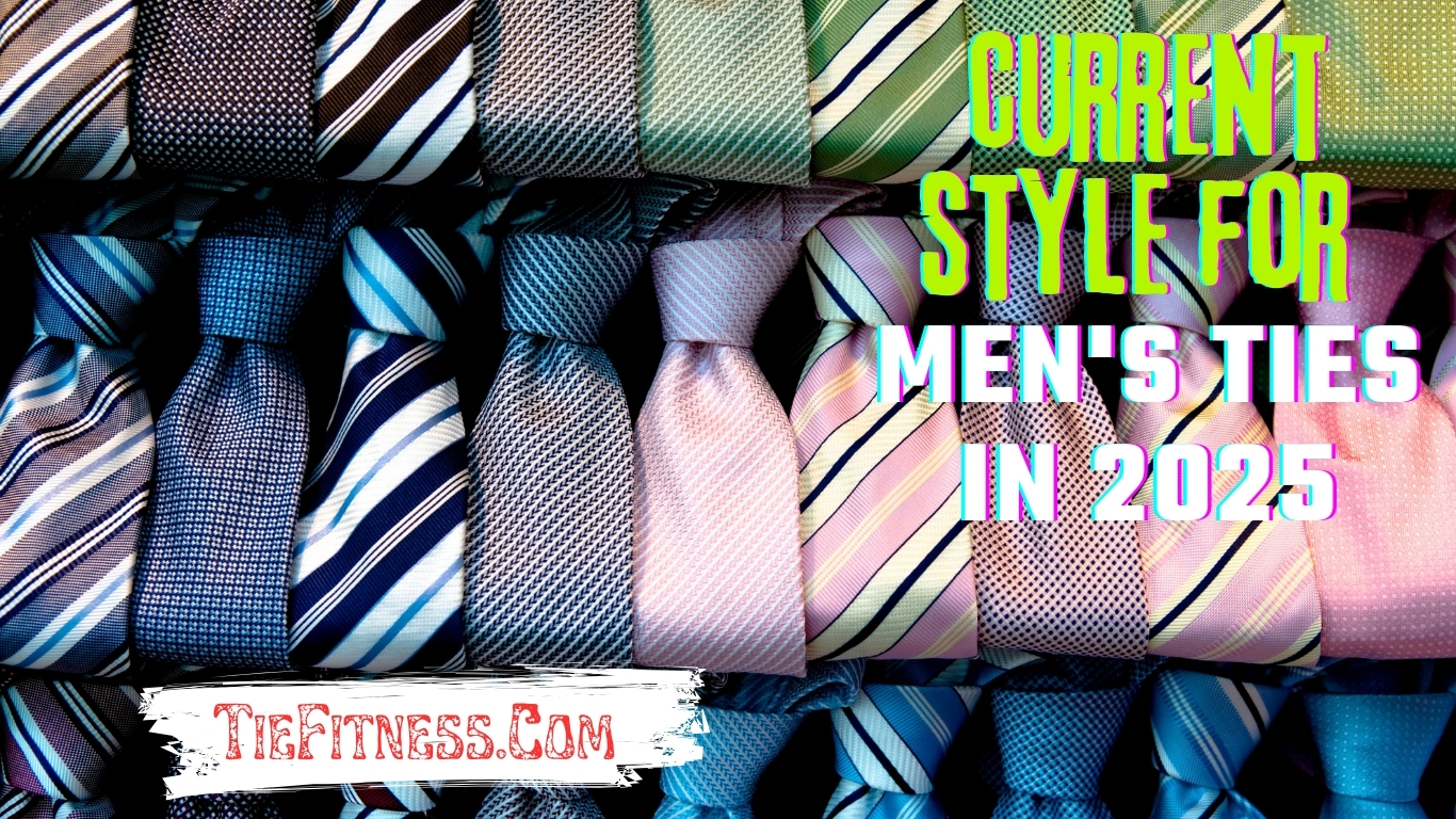 What is the Current Style for Men's Ties