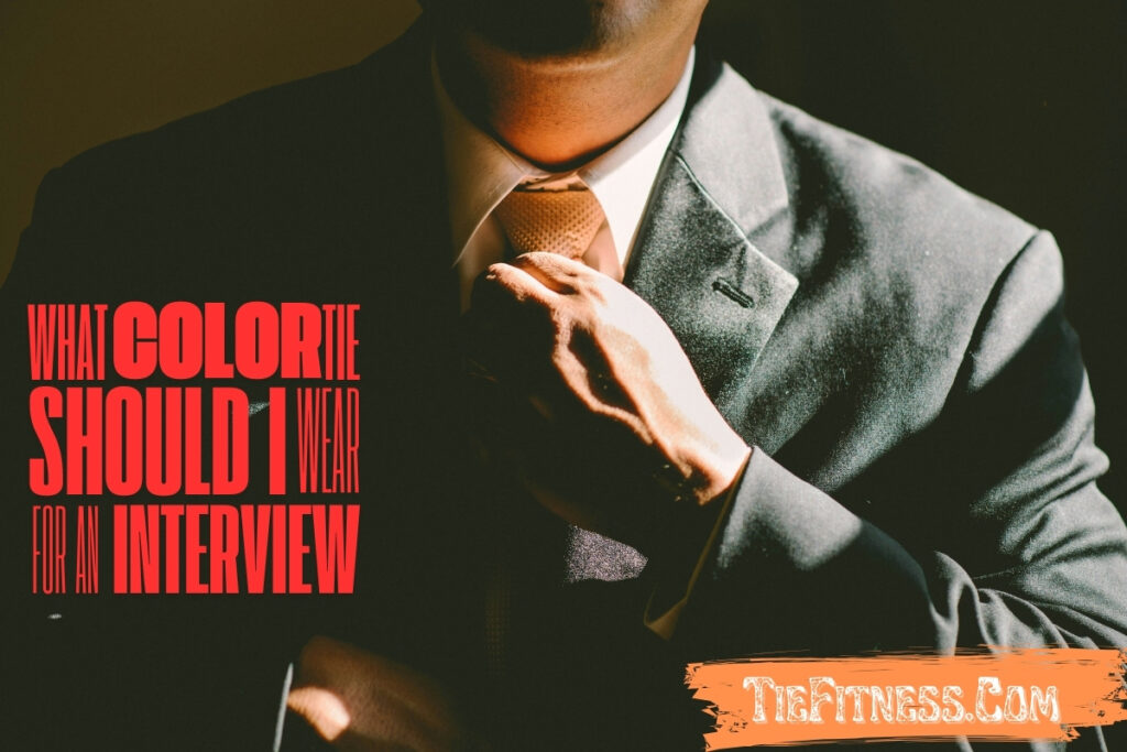 interview tie colors